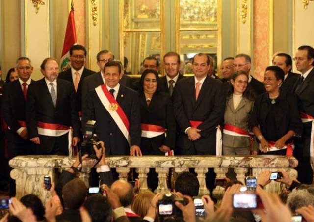 humala y su gabinete